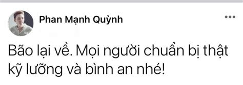 Trấn Thành, NSƯT Kim Tử Long một lòng hướng về miền Trung giữa lúc diễn ra bão số 4 - Sao việt ...