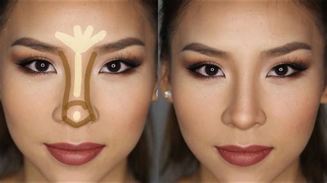 How to Contour & Highlight Your Nose in Less Than 5 minutes! - YouTube