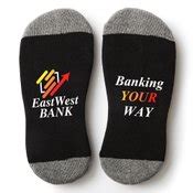 Black/Gray "Toe"-tally Awesome Custom Ankle Socks - Personalization Available | Positive Promotions