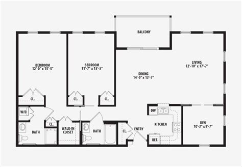 Floor Plans for Senior Living Apartments in Lincoln, MA | The Commons ...