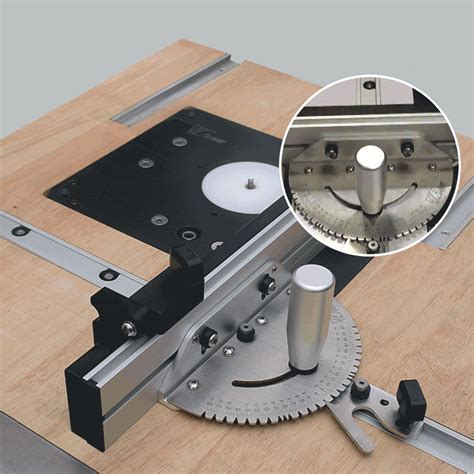 Aluminum Alloy Miter Gauges With Tenon Limit Stoper Profile Fence Woodworking Diy Table Saw ...