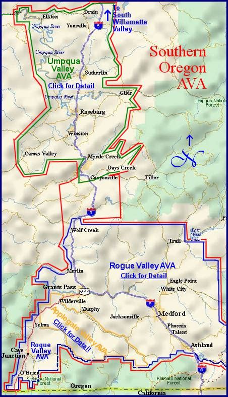 Southern Oregon Wine Country - A macro AVA encompassing the warmer appellations of Oregon's ...