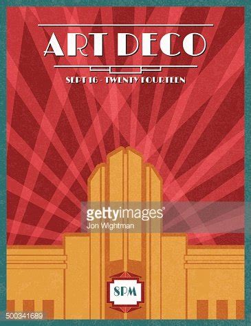 Art Deco Architecture Poster Stock Clipart | Royalty-Free | FreeImages