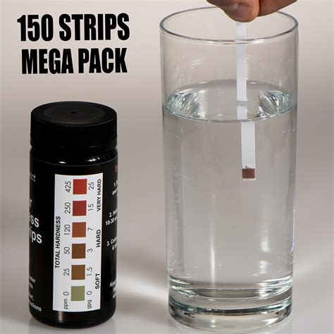 JNW Direct Water Total Hardness Test Strips, 150 Strip MEGA Pack, Best ...