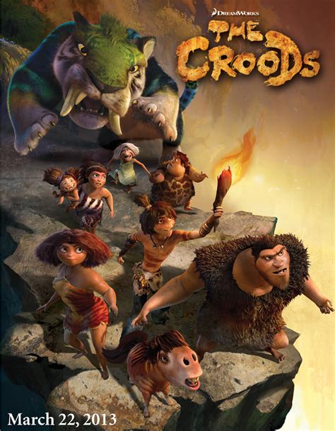 Teaser poster for DreamWorks Animation’s The Croods - Scannain