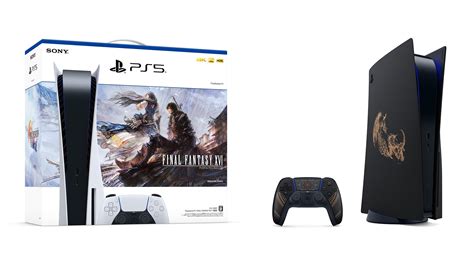 FFXVI: svelati il bundle con PS5, il DualSense e la cover a tema