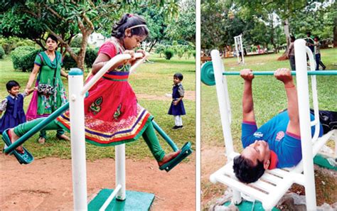 Five Bhubaneswar Parks Now boast of Open Air Gymnasiums - Bhubaneswar Buzz