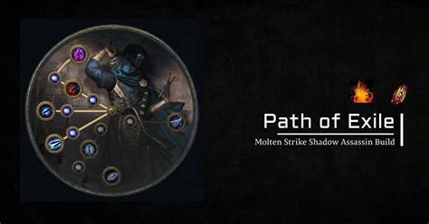 Poe 3.21 Molten Strike Great damage Shadow Assassin Build