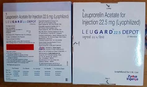 Leuprorelin Acetate For Injection 22.5 Mg at Rs 15500/vial | Nana Varacha | Surat | ID ...