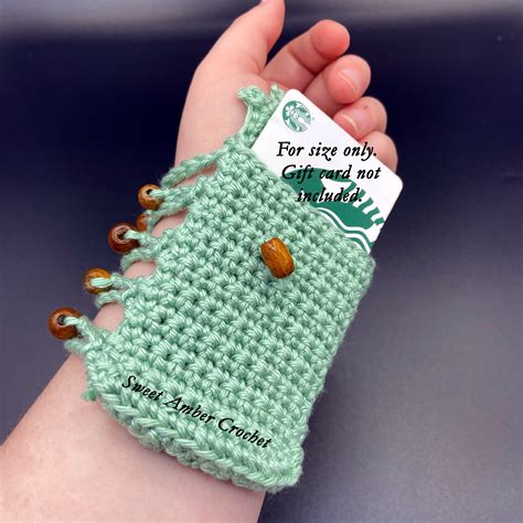 Crochet Wrist Wallet, Petite Pocket, Crochet, Wrist Wallet, Wallet, Jade Green - Etsy UK