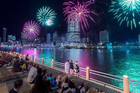 Christmas Fireworks South Bank | Must Do Brisbane