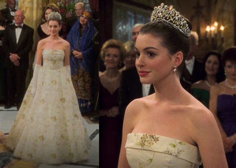 Mia's underwhelming ball gown from the end of The Princess Diaries | Princess diaries, Ball ...