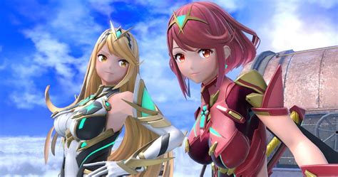 Pyra And Mythra Cover Up More In Their Smash Bros Appearance