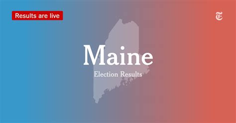 Maine Governor Primary Election Results | Majalisa