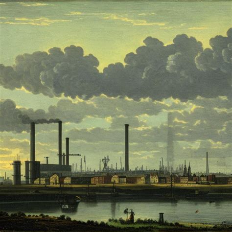 Industrial London 1800s skyline