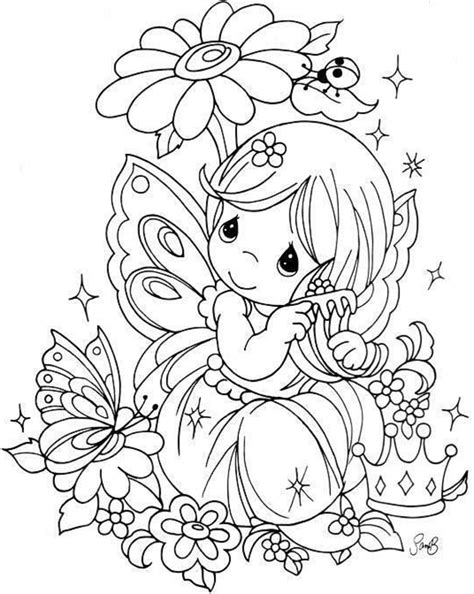 Precious Moments Friends Coloring Pages