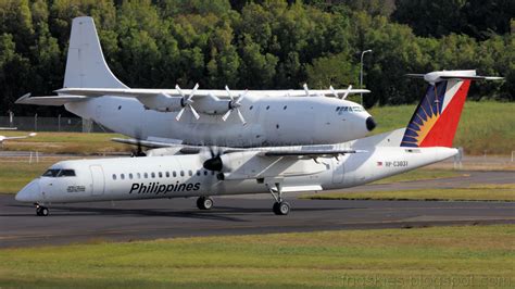 Far North Queensland Skies: Philippine Airlines Q400 RP-C3031 arrives