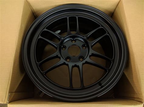 Enkei RPF1 Matte Black 17x8 5x110 +35 - RPF1