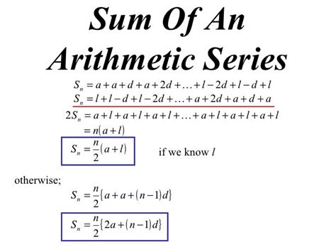 11X1 T14 05 sum of an arithmetic series (2010)