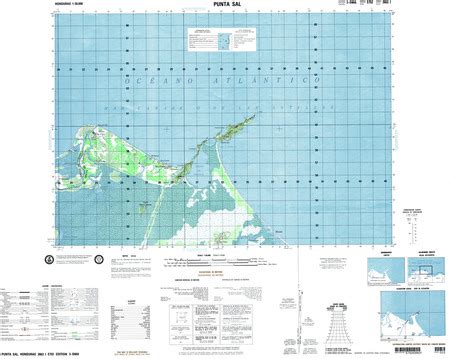 Honduras #2663-01: Punta Sal - $20.00 : Charts and Maps, ONC and TPC Charts to navigate the ...