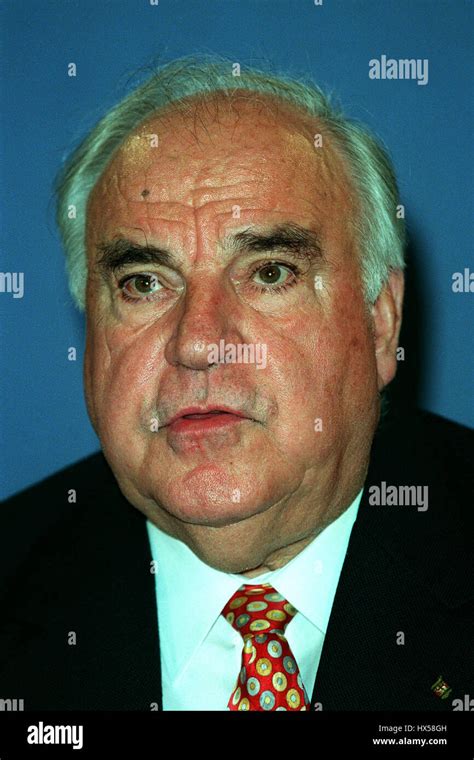 HELMUT KOHL CHANCELLOR OF FEDERAL GERMANY 13 July 1998 Stock Photo - Alamy