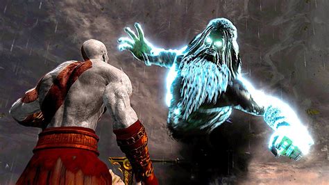 Kratos Vs Zeus God Of War