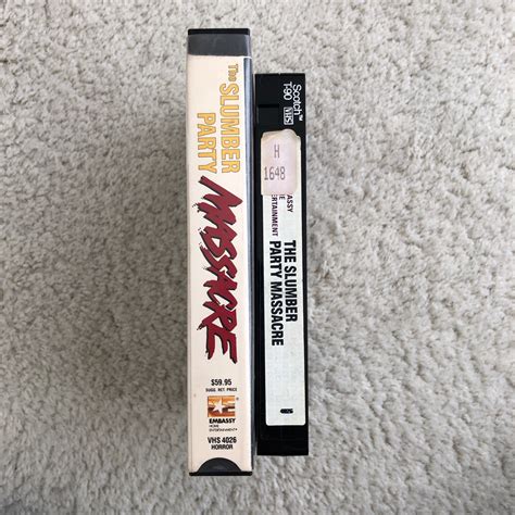 The Slumber Party Massacre (VHS) · Night Visitor Video · Online Store Powered by Storenvy