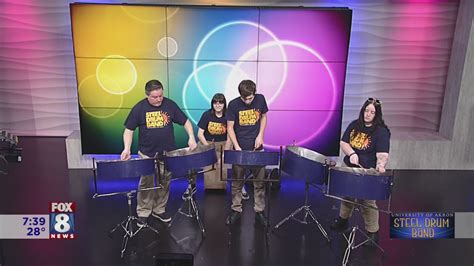 FOX 8 Jukebox: University of Akron Steel Drum Band – Fox 8 Cleveland WJW