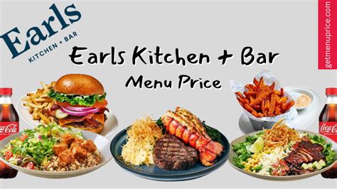 Earls Menu Price List Canada [Updated July 2023]