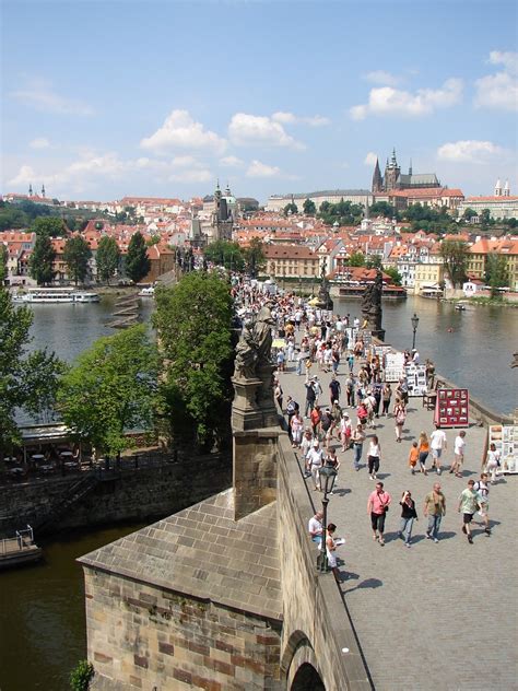 Charles Bridge, Prague | View from the Old Town tower, Charl… | Flickr