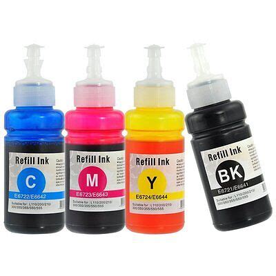 Eco Tank bottled ink fits Epson ET-2500, ET-2550, ET-4500, ET-4550 | eBay