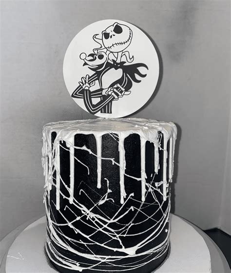 Jack Skellington Theme Cake Ideas Images (Birthday Cake Pictures)