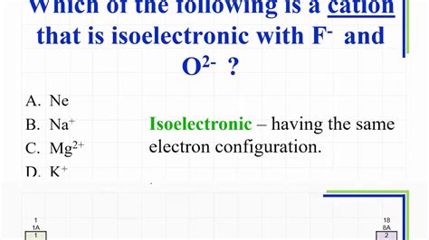 06_18B Isoelectronic - YouTube