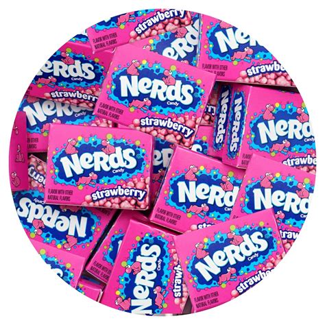 Nerds Strawberry Box Candy, 2lb Bulk Bag (Approx 65 Treat Size Boxes), Strawberry Flavor ...