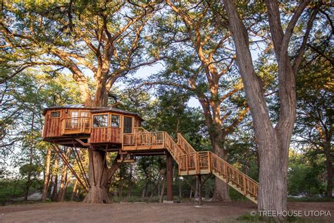 Carousel at Treehouse Utopia, a Texas Hill Country Treehouse Retreat ...