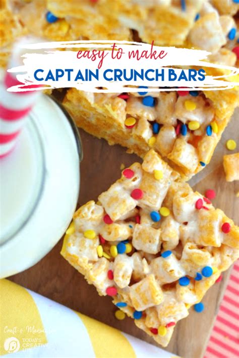 Captain Crunch Bars - Today's Creative Life