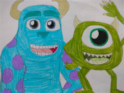 Sulley and Mike by jamesthecartoonist on DeviantArt