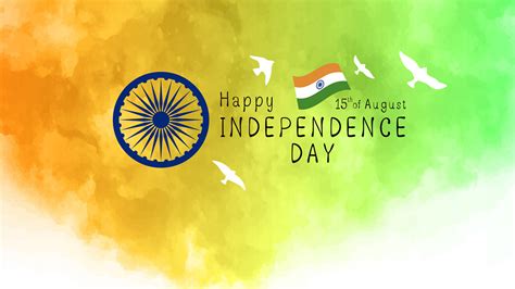 Creative 15th August India Independence Day Design HD Indian Flag ...