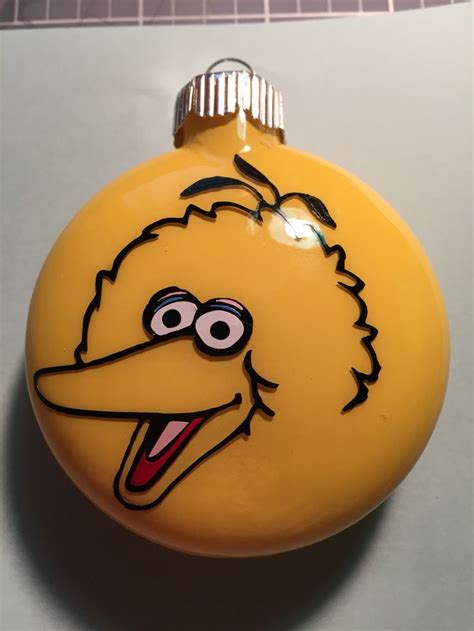 Big Bird ornament/Muppets/ crafting | Christmas ornaments homemade, Vinyl christmas ornaments ...