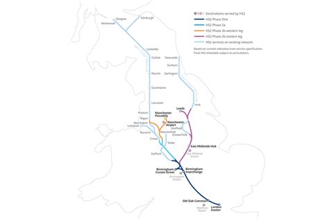 Hs2 Phase 2a Route Map