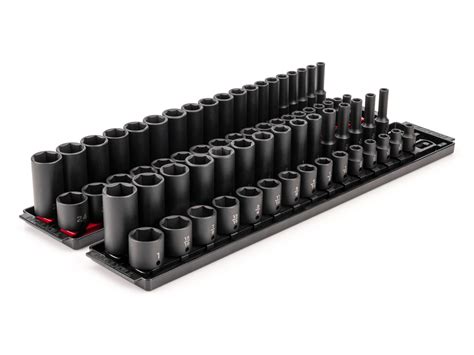 3/8 Inch Drive 6-Point Impact Socket Set (68-Piece) | TEKTON | SID91218