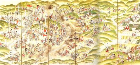 Battle of Nagashino, (1575) | Samurai, Enciclopedias, La enciclopedia libre