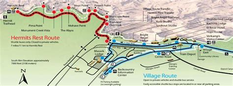 Grand Canyon West Rim Map - Maping Resources