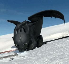 Toothless Looking Shy GIF | GIFDB.com