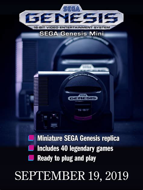 Sega anuncia modelo mini do Genesis - GameBlast