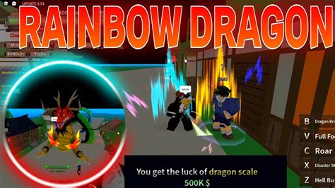 Obtaining NEW RAINBOW DRAGON | King legacy - YouTube