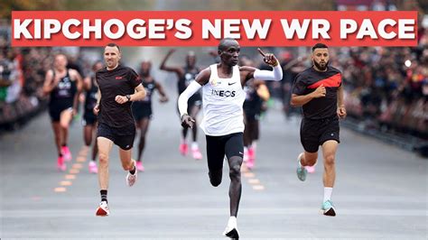 I Tried To Run At Kipchoge's NEW Marathon World Record Pace! - YouTube