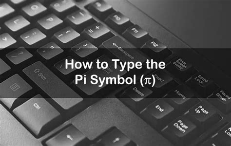 Pi Symbol In Microsoft Word