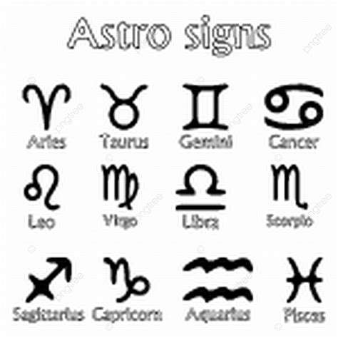 Astros Vector Hd Images, Astro Signs Isolated On White Background, Illustration, Libra, Floral ...