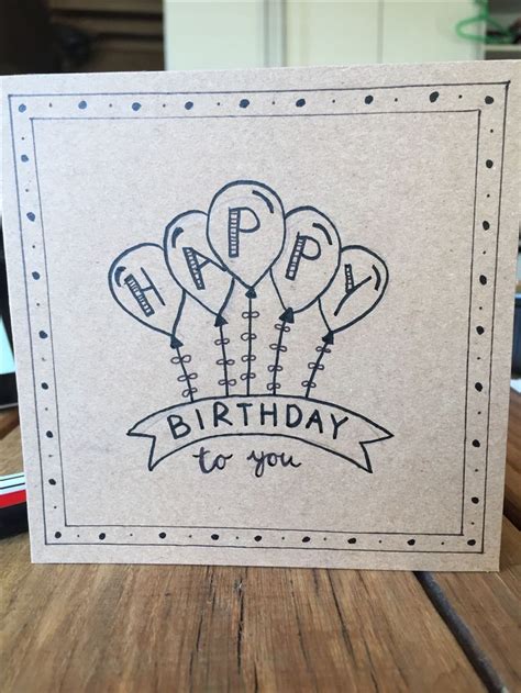 HANDLING - Geburtstagskarte - Happy Birthday - Karte | Birthday card ...